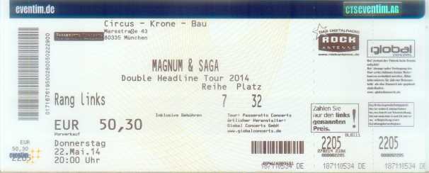 Magnum - Saga 2014
