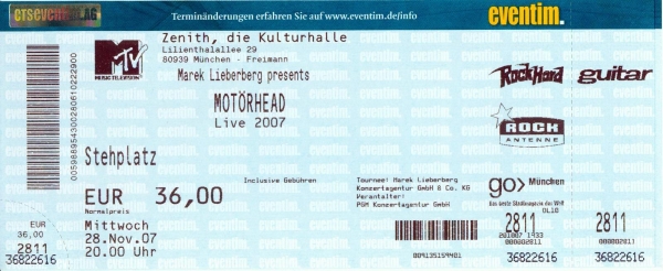 Motörhead 2007